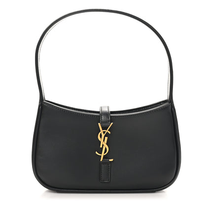 Saint Laurent Smooth Calfskin Le 5 A 7 Mini Hobo Black 1 of 10