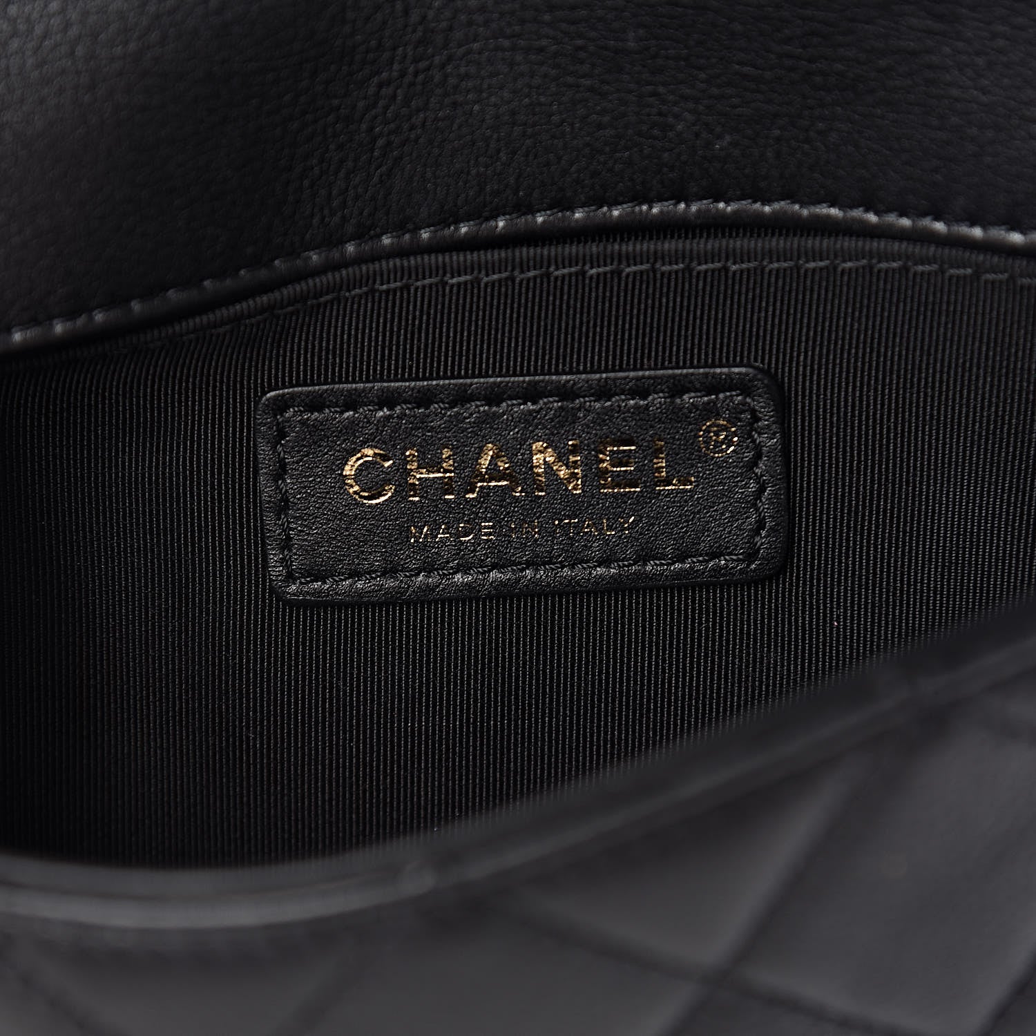 Chanel Calfskin Quilted Flap Waist Bag Black 6 of 11