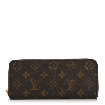 Louis Vuitton Monogram Clemence Wallet Fuchsia 1 of 9