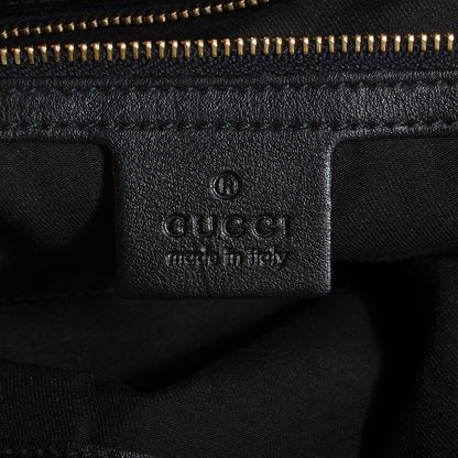 Gucci Monogram Large Indy Top Handle Bag Black 13 of 18