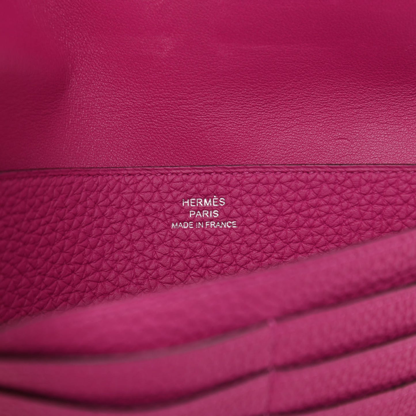 Togo Dogon Recto Verso Wallet Rose Poupre