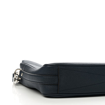 Louis Vuitton Taurillon Armand Briefcase Blue 8 of 9