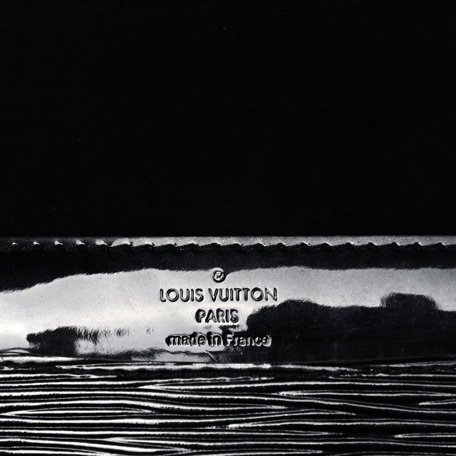 Louis Vuitton Electric Epi Louise Strap PM Black 9 of 10