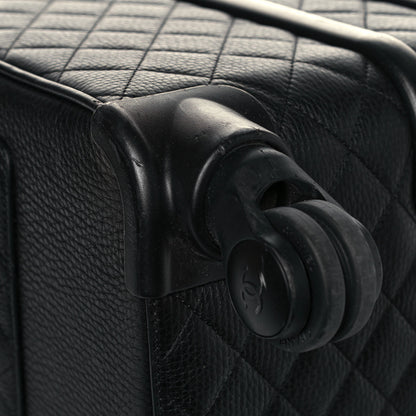 Chanel Calfskin Quilted Coco Case Trolley Black 11 of 18