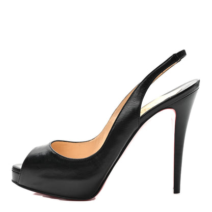 Christian Louboutin Kid No Prive 120 Pumps 38.5 Black 1 of 7