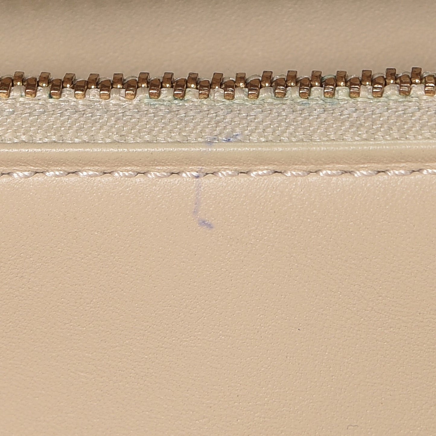 Vernis Leopard Zippy Wallet Blanc Corail