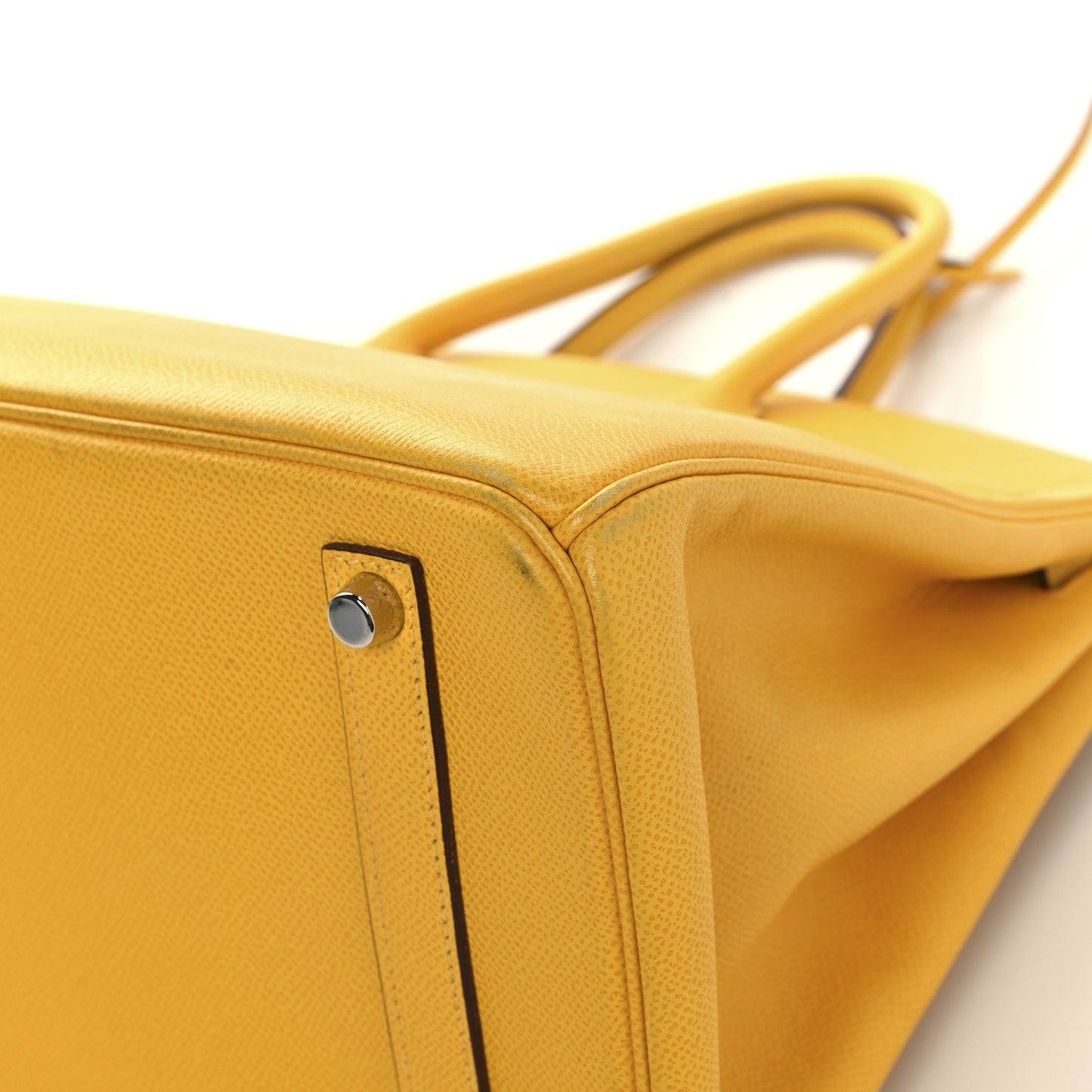 Epsom Birkin 35 Jaune