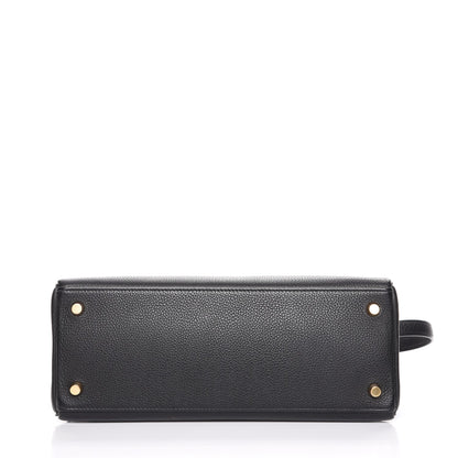 Hermes Togo Kelly Retourne 28 Black 7 of 28