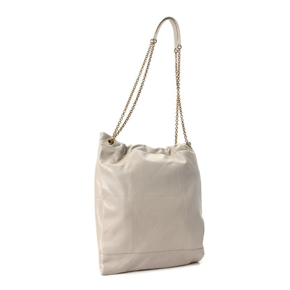 Saint Laurent Lambskin Matelasse Monogram Medium Jamie 4.3 Pochon Crema Soft 4 of 11