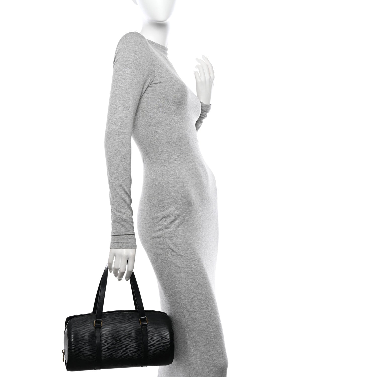 Louis Vuitton Epi Soufflot Black 2 of 11