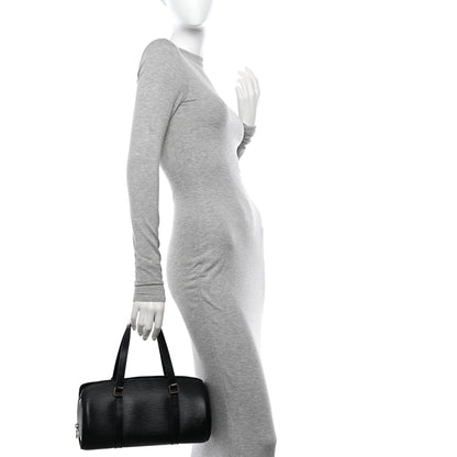 Louis Vuitton Epi Soufflot Black 2 of 11