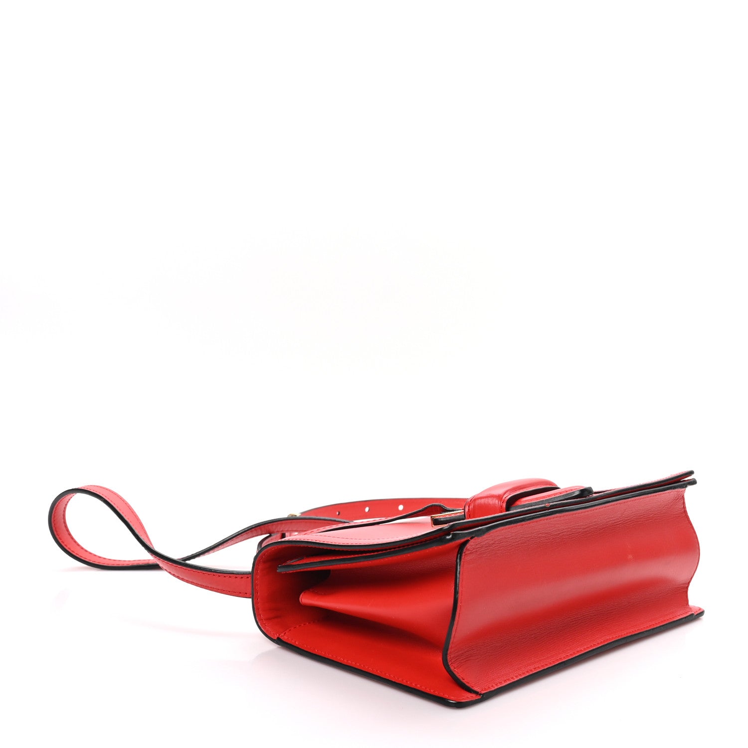 Loewe Calfskin Medium Barcelona Shoulder Bag Red 4 of 10