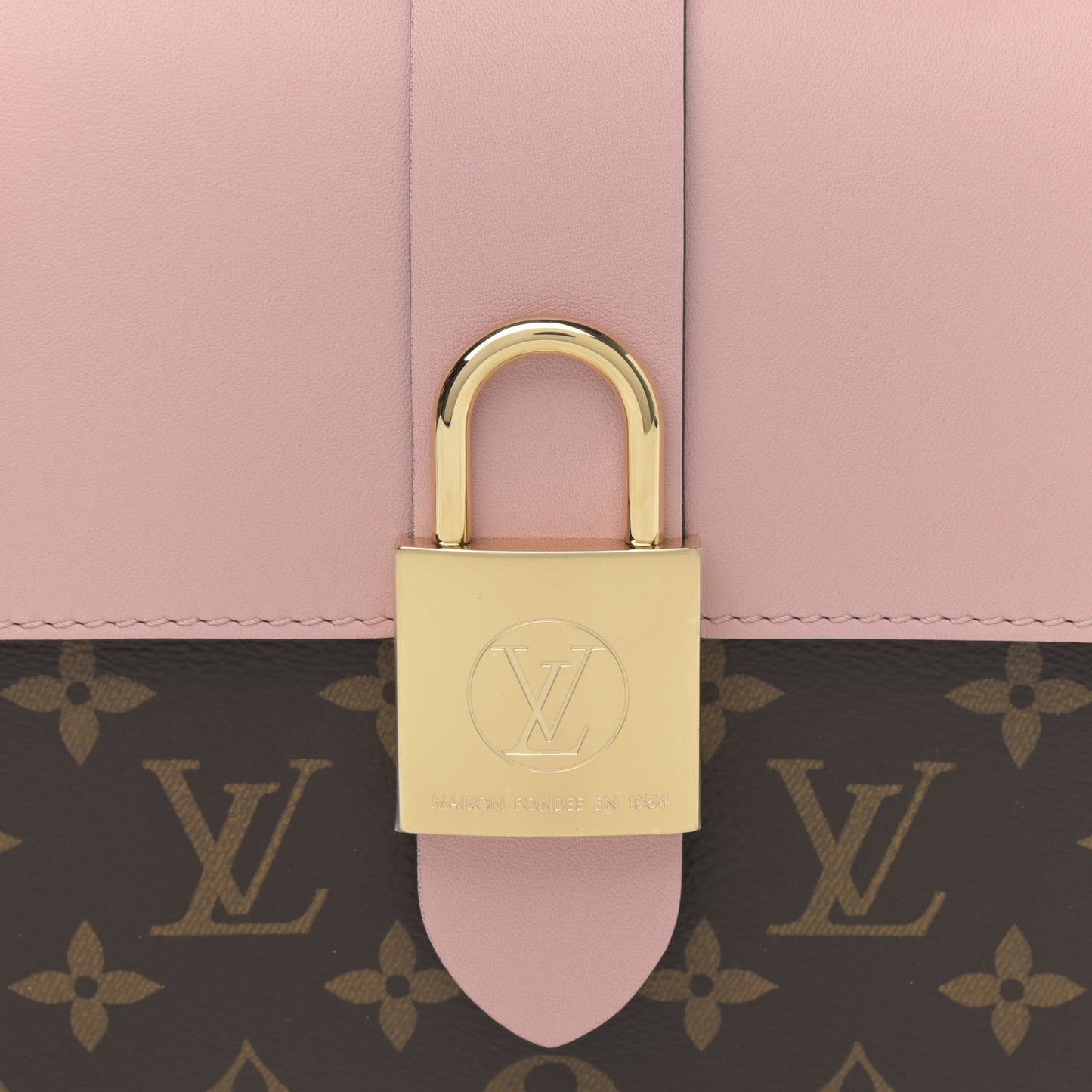 Monogram Locky BB Rose Poudre