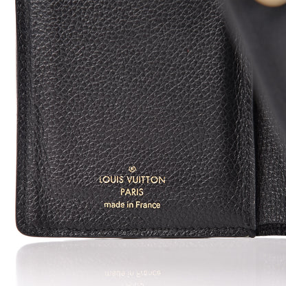 Louis Vuitton Empreinte Compact Curieuse Wallet Black 6 of 7