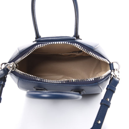 Givenchy Sugar Goatskin Mini Antigona Night Blue 5 of 11