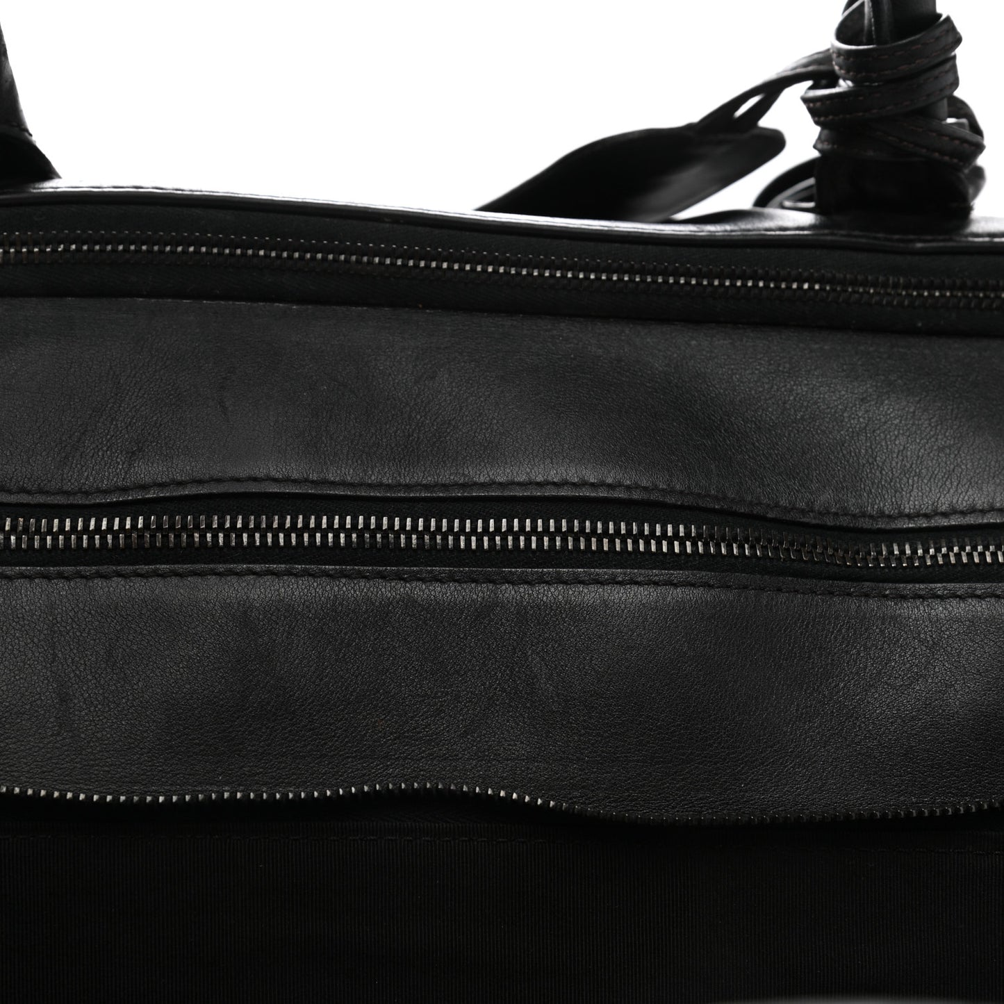 Calfskin Duffel Bag Black