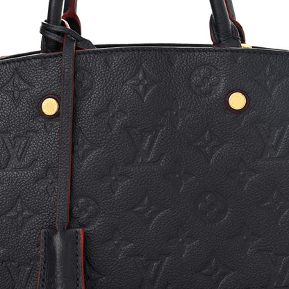 Louis Vuitton Empreinte Montaigne BB Marine Rouge 8 of 11
