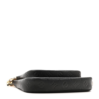 Louis Vuitton Empreinte Monogram Giant Multi Pochette Accessories Black 4 of 10
