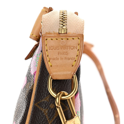 Louis Vuitton Monogram Cherry Blossom Pochette Accessories Brown 9 of 12