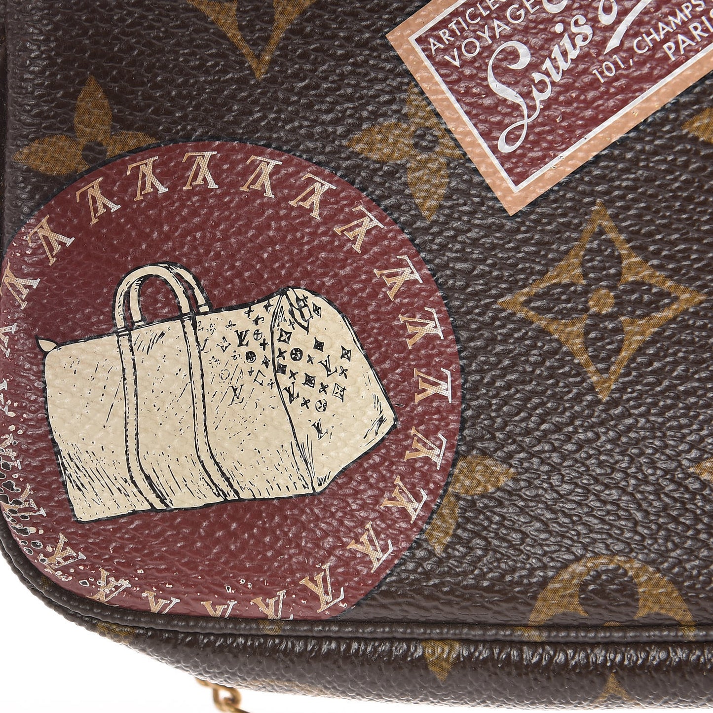 Monogram Patch Mini Pochette Accessories