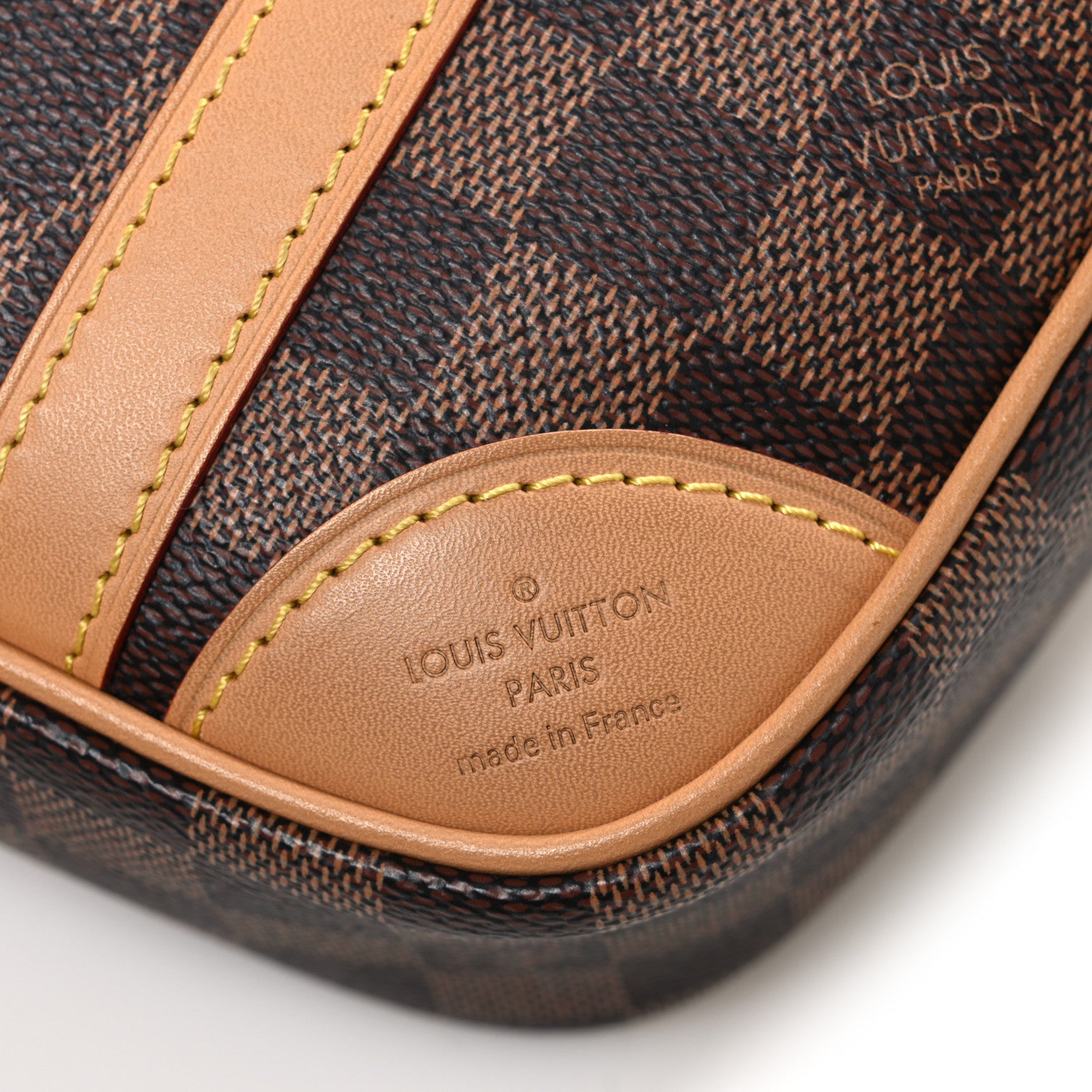 Louis Vuitton Damier Ebene Valisette Souple BB 6 of 9
