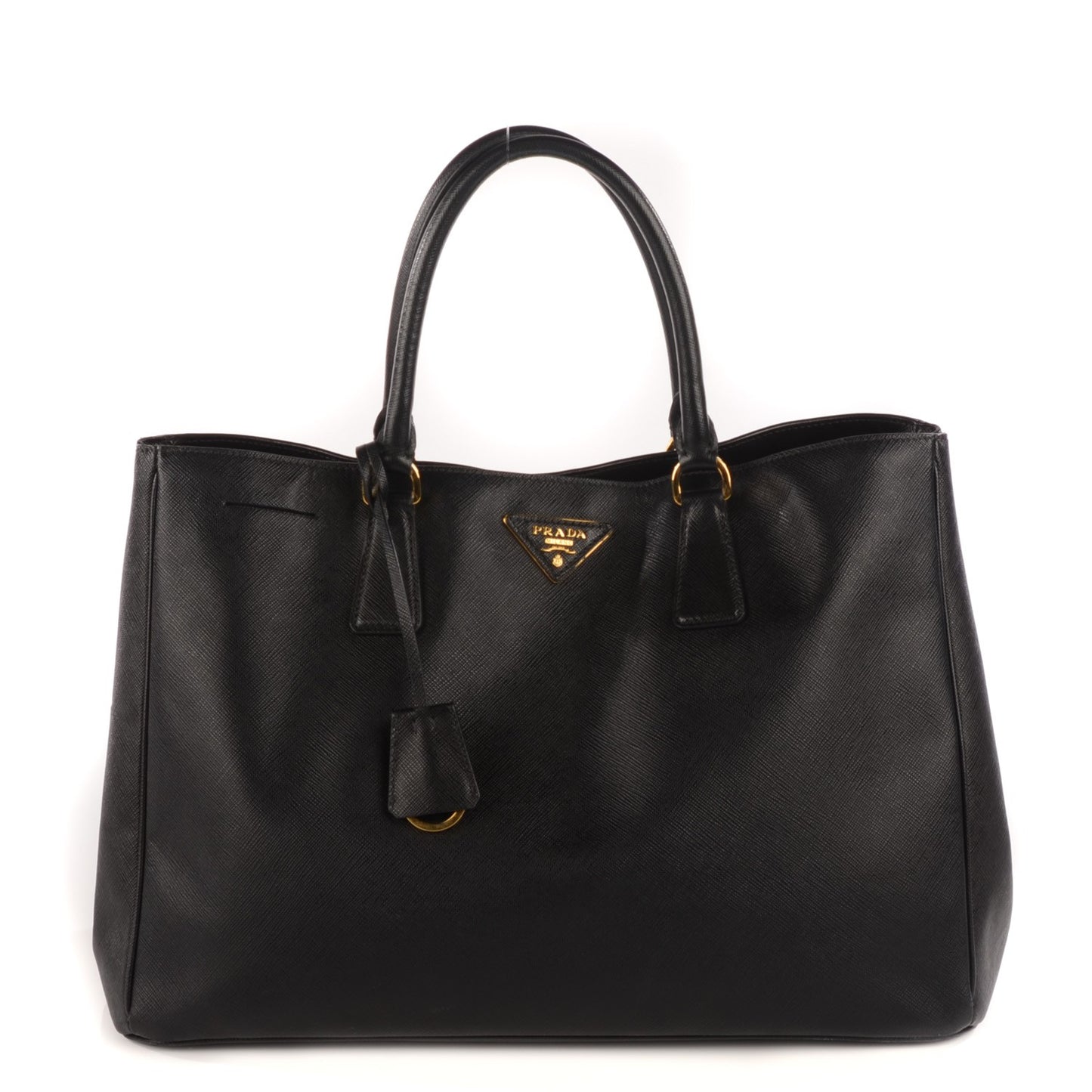 Saffiano Lux Large Tote Nero Black
