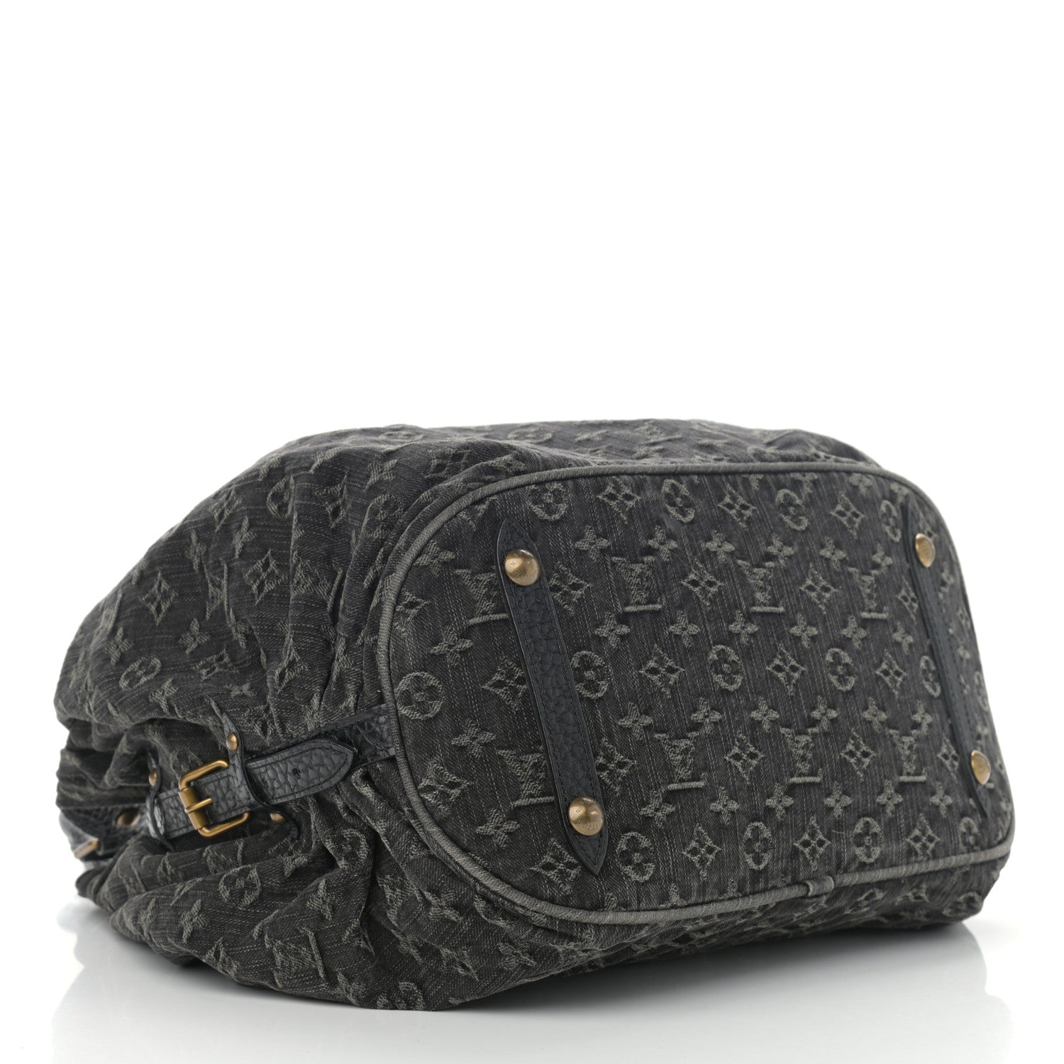 Louis Vuitton Denim Mahina XL Black 4 of 11