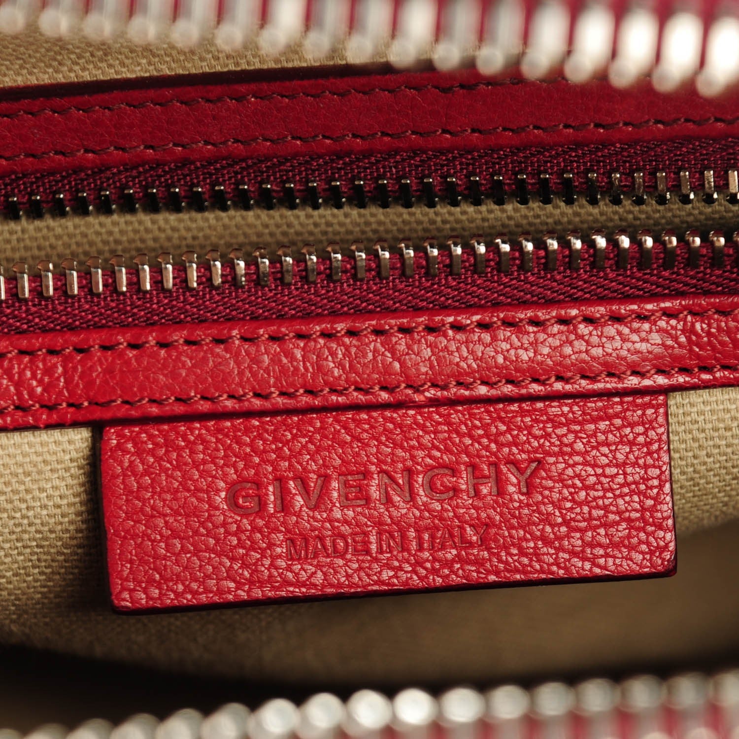 Givenchy Sugar Goatskin Small Antigona Bright Red 6 of 7