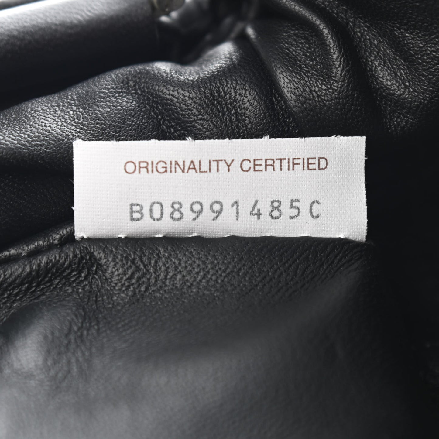 Nappa Intrecciato The Mini Pouch Black