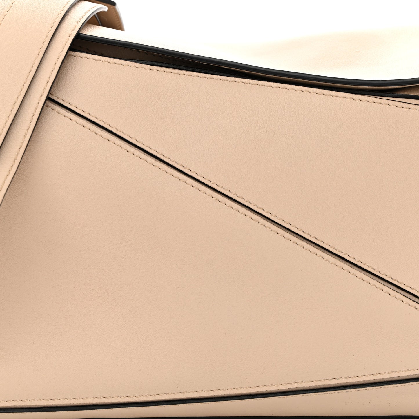 Calfskin Medium Puzzle Bag Ash
