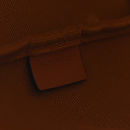 Celine Triomphe Canvas Calfskin Medium Bucket Bag Tan 7 of 10