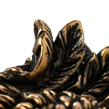 Gucci Metal Eagle Ring 53 6.25 Aged Gold 8 of 8