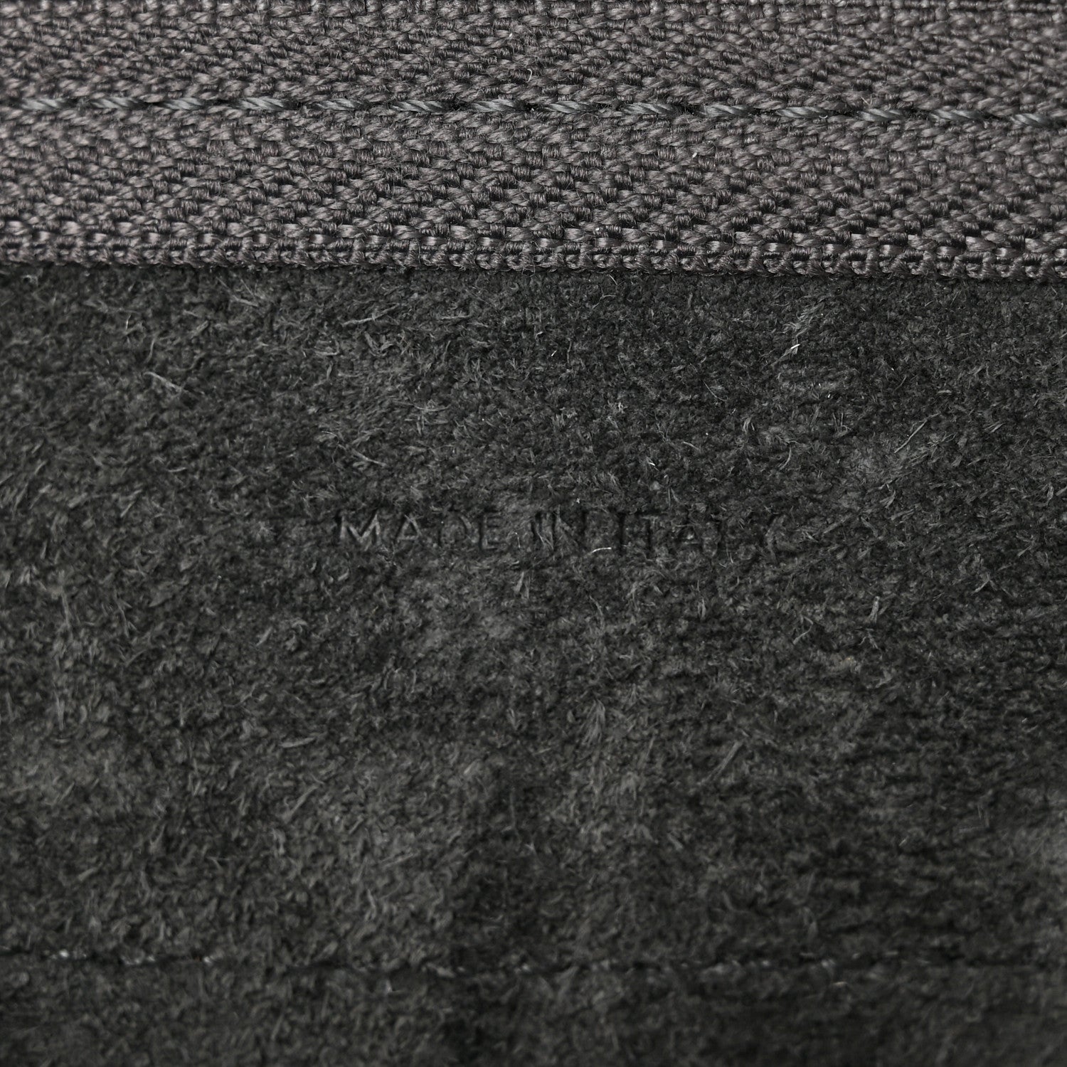 Celine Grained Calfskin Nano Belt Bag Grey 7 of 10
