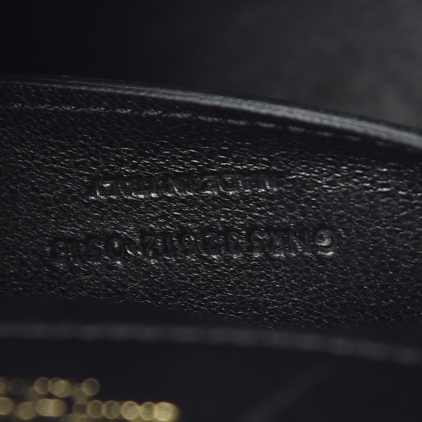 Lambskin Matelasse Monogram Medium Vicky Chain Bag Black