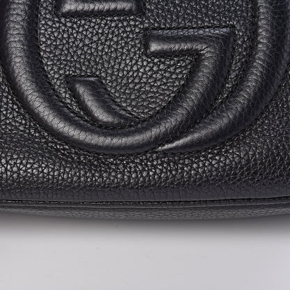 Gucci Pebbled Calfskin Small Soho Disco Bag Black 12 of 12