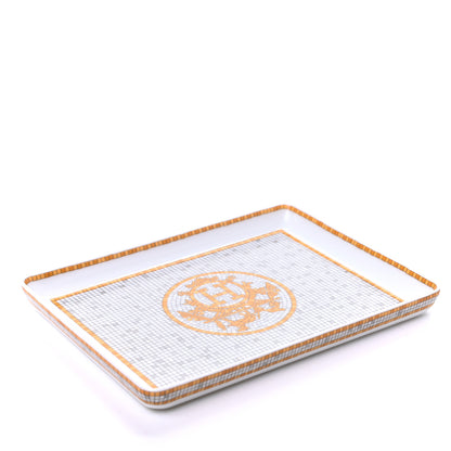 Hermes Porcelain Mosaique au 24 Sushi Plate 4 of 6