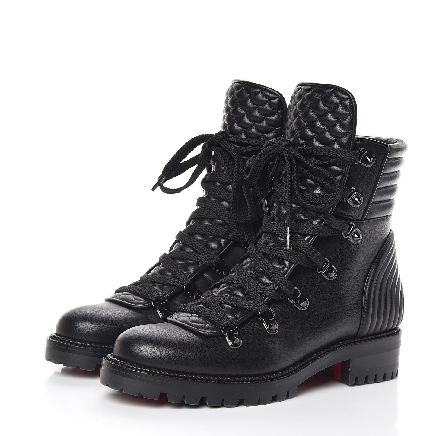Nappa Mad Flat Boots 36 Black