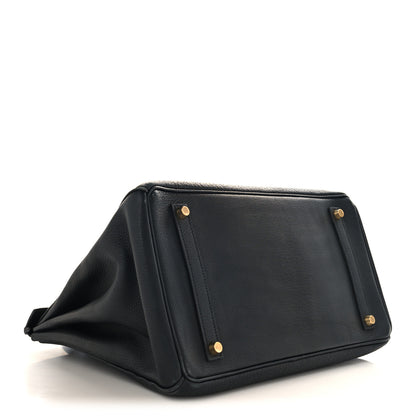 Hermes Fjord Birkin 35 Black 4 of 16