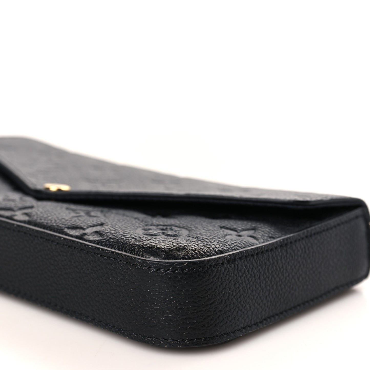 Empreinte Pochette Felicie Chain Wallet Black