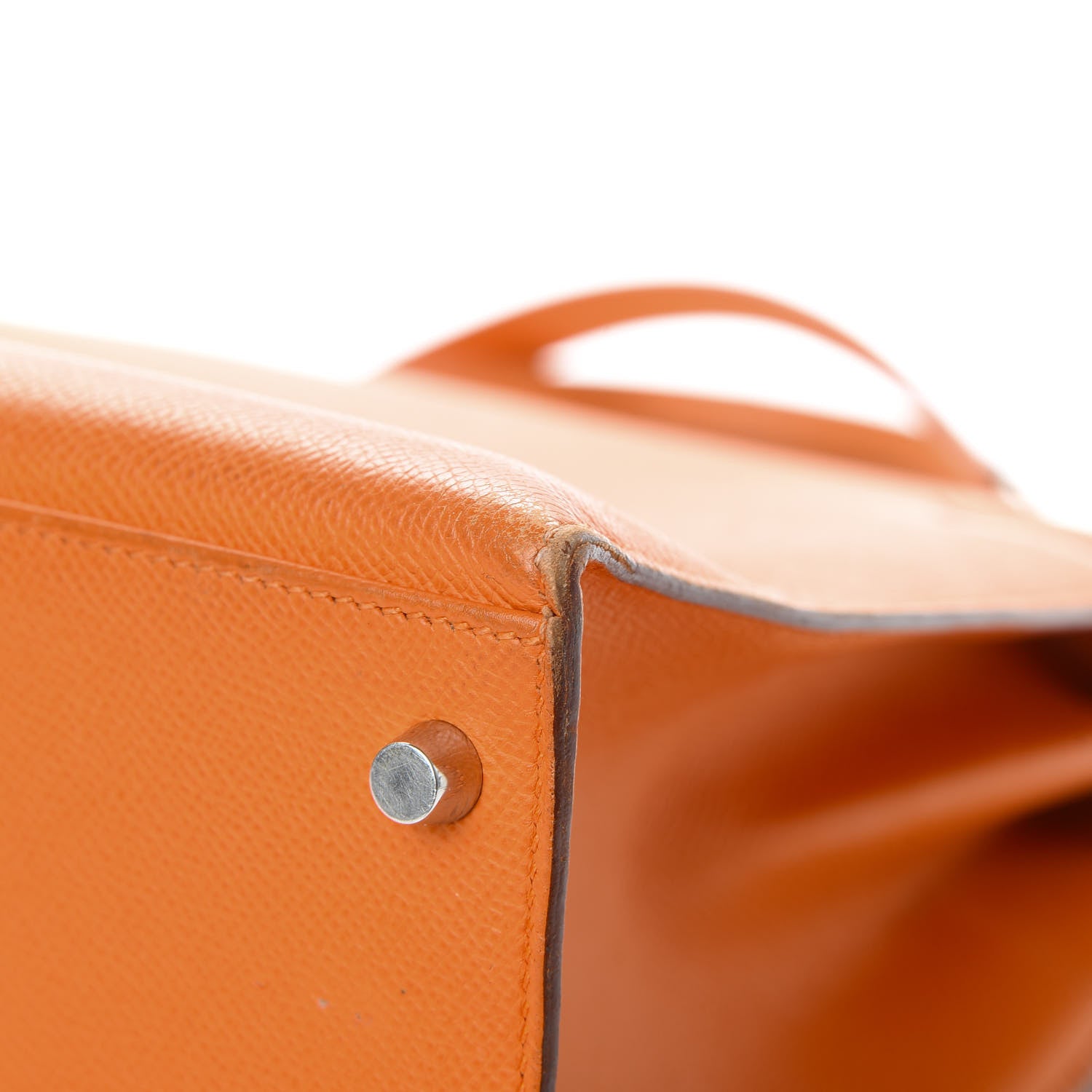 Hermes Epsom Kelly Sellier 35 Orange 11 of 21