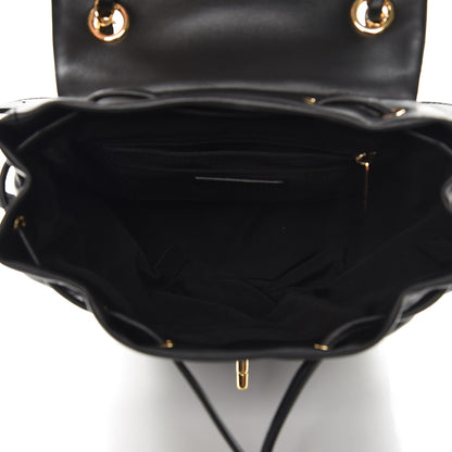 Chanel Calfskin Quilted Small Urban Spirit Backpack Black 5 of 8