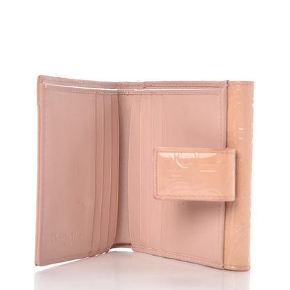 Christian Dior Patent Ultimate Compact Wallet Light Pink 5 of 11