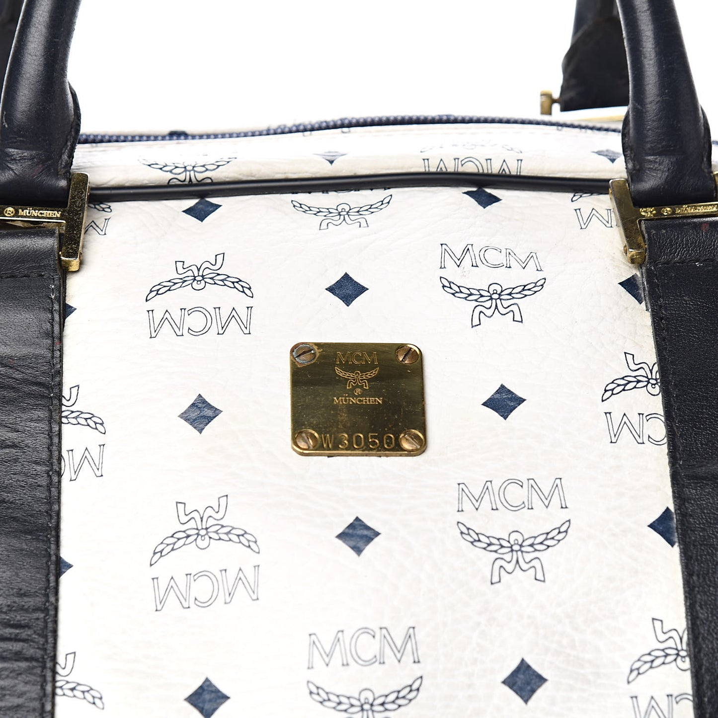 Visetos Weekender Duffle Bag White