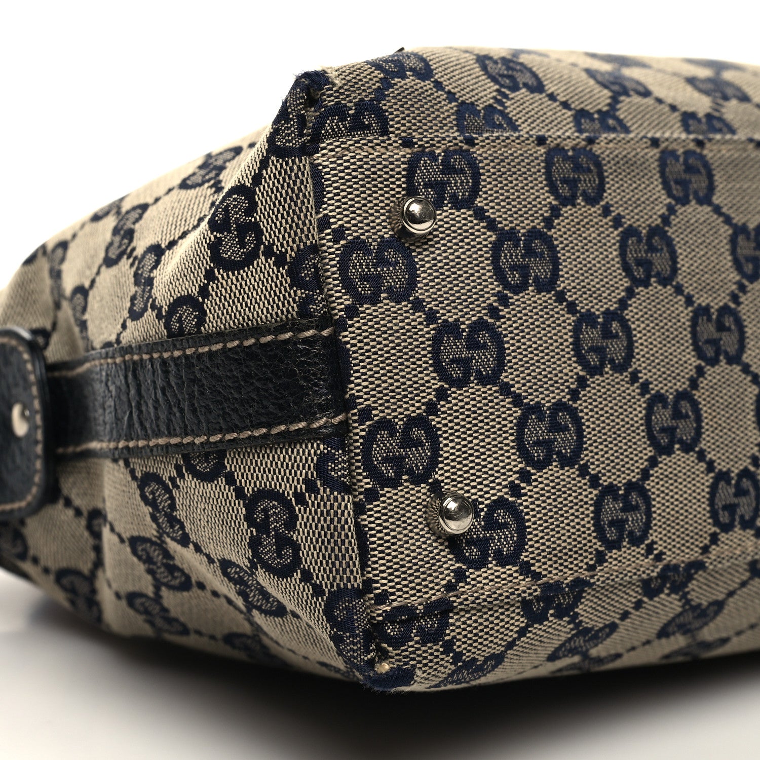 Gucci GG Monogram Web Pop Tote Navy 9 of 13