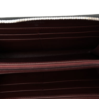 Chanel Caviar Quilted Large Gusset Zip Around Wallet Black 5 of 12