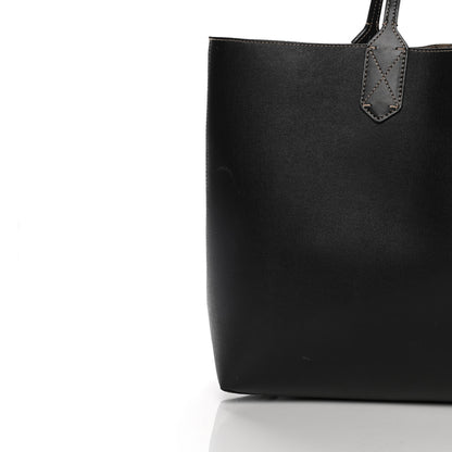 Gucci Calfskin GG Supreme Monogram Medium Reversible Tote Black 18 of 19
