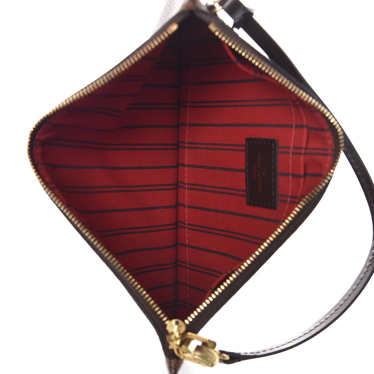 Louis Vuitton Damier Ebene Neverfull MM GM Pochette 7 of 9