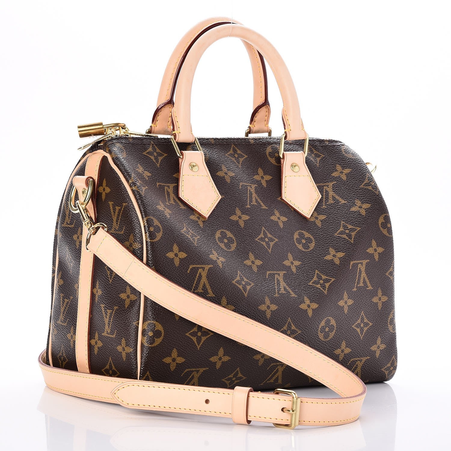 Louis Vuitton Monogram Speedy Bandouliere 25 4 of 13
