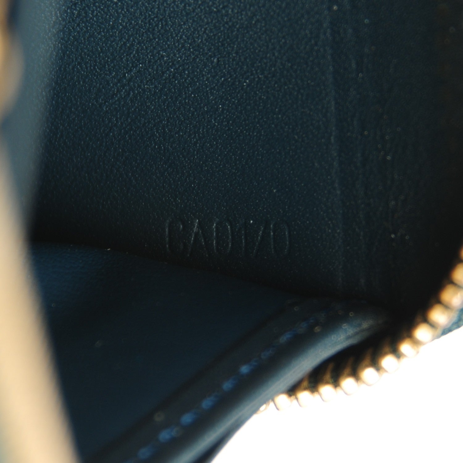 Louis Vuitton Vernis Zippy Wallet Blue Nuit 7 of 7