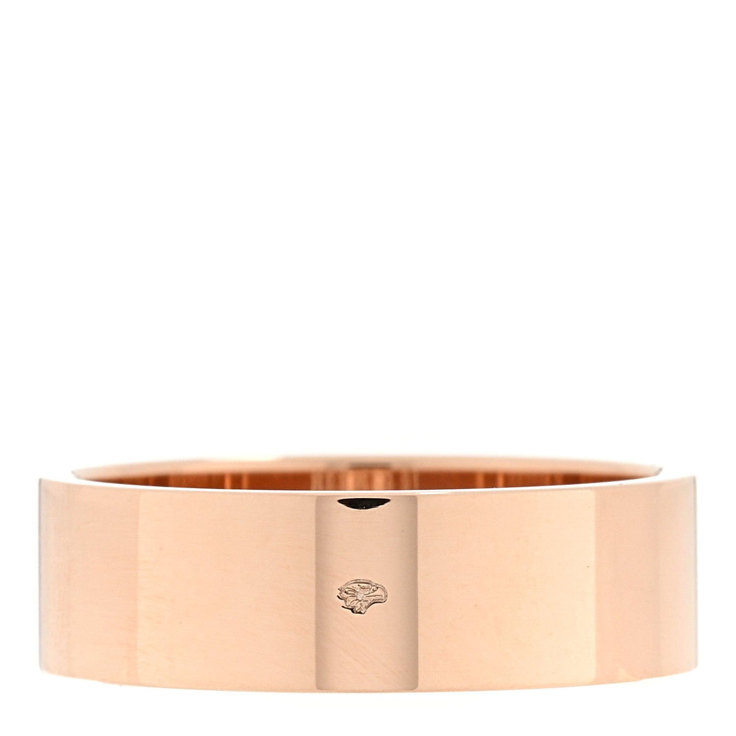 Hermes 18K Rose Gold Diamond PM H D'Ancre Ring 51 5.75 3 of 4